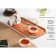Majestic tray, with epoxy resin, 30 × 15 × 1.6 cm
