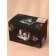Organizer for storage, 9 sections, with a drawer, 18.5 × 10 × 11.5 cm, in a cardboard box, the color is transparent