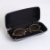 Lightning glasses, length 16 cm, gray color