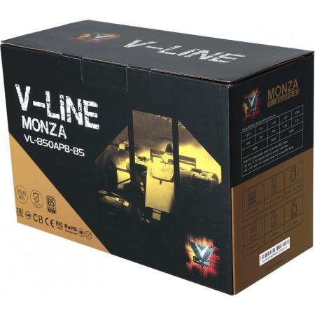 Formula ATX 850W Monza VL-850APB-85 80+ Bronze, 240 V, 850 W, 850 W-7