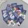 Cardboard "Magic season" set of 10 pcs (5 types) 4x6 cm