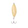 Brountry of St. Petersburg oscillating "crocodile", yellow-white color, 15 g