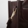 Bag Women's Tout with zipper, brown color