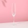 A set of glasses for champagne Viola, 6 pcs, 190 ml, crystal glass