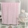 Blanket-worshiped, size 100 × 140 cm, target print, pink