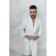 Terry dressing gown, size 48, white color
