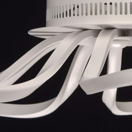 Ceiling chandelier "Aurich", 30w LED white 80x80x16 cm-6