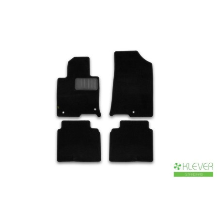 Rugs in the cabin Klever Standard Kia Optima 2016-2016, sed., 4 pcs. (textile)