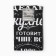 Towel kitchen shade "Chef No. 1" 35x60 cm, 100% cotton, mobble
