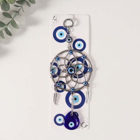 Suspension from the evil eye "Dreams" 8x21 cm-4