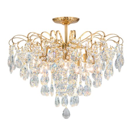 Ceiling lamp 7x60W E27, size 61.5x61.5x53.5 cm