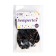 Latex ball 12 "HBD, pastel, set 5 pcs., Black color