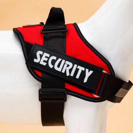 C9 sloping is soft reflective, size xl, og 80-95 cm, weight 30-45 kg, red-5