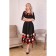Women's dress, size 42, black color