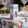 LED figure "Silver Lantern with a Nutcracker" 5 × 12 × 5 cm, plastic, batteries AG13x3, glow warm white