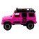 Friction Funky Toys machine "Racing on off -road. SUV ", opening doors, with light and sound, 23 cm, pink color