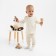 Children's pants Minaku, milk color, height 86-92 cm