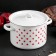 Pan, 4.5 l, induction, mixture mix, white color