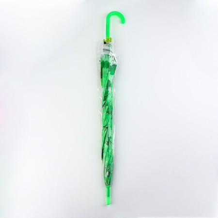 Umbrella - semi -automatic cane "leaf fall", 8 knitting needles, r = 45 cm, color mix-4