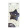 Foil ball 18 "You are just cosmos", a star, with a substrate