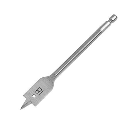 Wood drill feather tundra, hexagonal shank, 18 x 152 mm