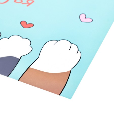Rug for a bowl "Pigzon" 43 x 28 cm "Best Friends"-3