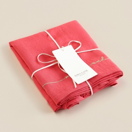Nab. SL Home "Merry" 40x40cm-4pcs., 100%luna, 170 g/m2-6