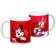 Set of paired mugs, 320 ml "girlfriends", Mickey and friends