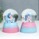 Souvenir Polystone Water Ball Light "Mermaid underwater" MIX 9.5x7x7 cm