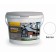 Paint for roofs and basements, 3 kg, white color