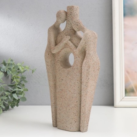 Souvenir Polystone Vazon "Sandless people. Vesse for two" 28.5x14x5 cm-3