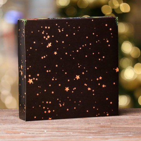 Packaging for sweets 16 pcs "New Year's branches", 17.7 x 17.7 x 3.8 cm-4