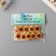 Decor for creativity wood, felt "clothespin. Sunflower" set 10 pcs 1.5x2.5x2.8 cm