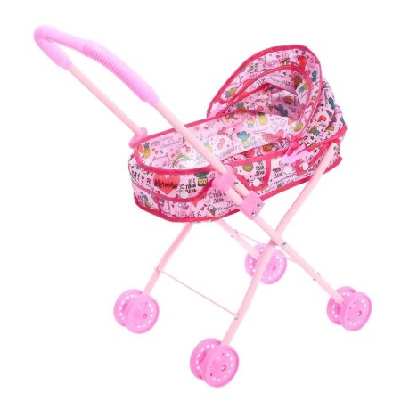 Stroller for dolls “Smile!”, Universal, metal frame-3