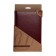 Diary Leduced A5+, 136 sheets of Sidney Nebraska, solid cover, artificial leather, lies, golden cut, a key 70 g/m2, burgundy