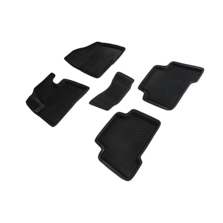 Коврики EVA 3D «Ромб» в салон для Hyundai Santa Fe III 2012-2018
