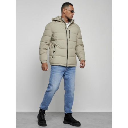 Sports male winter, size 58, light green color-2