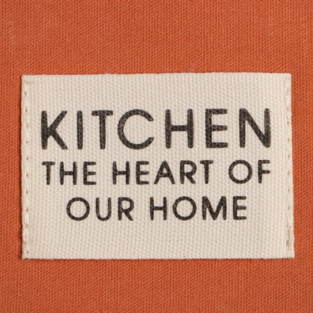 The path to the table Ethel Kitchen 40x150 cm, orange color, 100% cotton, sarzha 220 g/m2-4