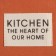 The path to the table Ethel Kitchen 40x150 cm, orange color, 100% cotton, sarzha 220 g/m2