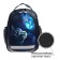 School backpack, 37 x 27 x 16 cm, ergonomic back, calligrata b "Cat"