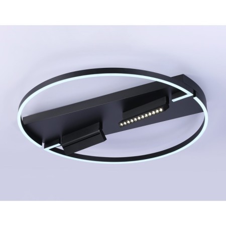 LED ceiling LED AMBRELLA LIGHT, LINTECH, FL51462, LED, 106 W, 7950LUM, 3000-6400K, black color black-2