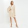 Women's dress Minaku: Summer Time Milk color, size 42-44