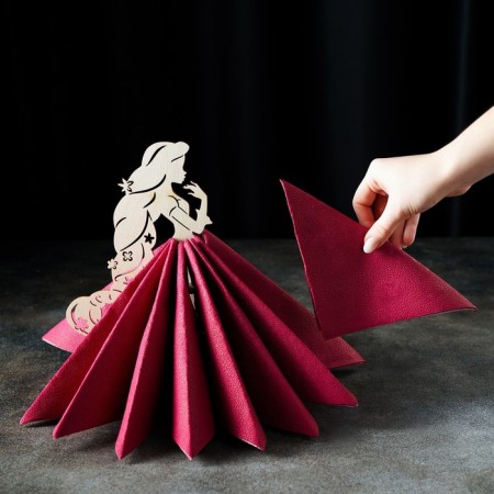 Wooden napkin "Rapunzel", 25 × 15 × 13 cm-15