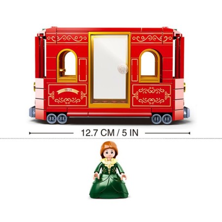 Designer Pink Dream "Tram", 145 parts-2
