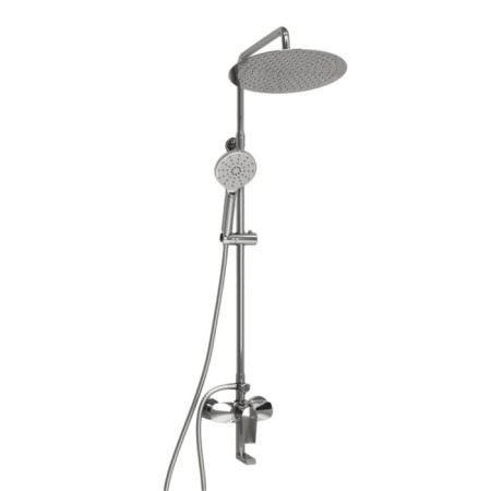 The shower system wasserkraft a166.16.16.127.087.ch, tropical shower, shower, chrome