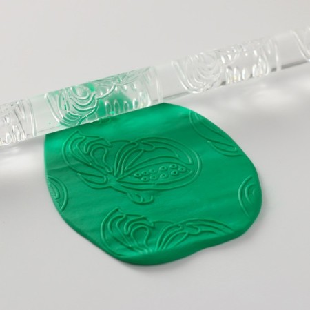 Acrylic roller for the work of the papaya 16x1 cm-3