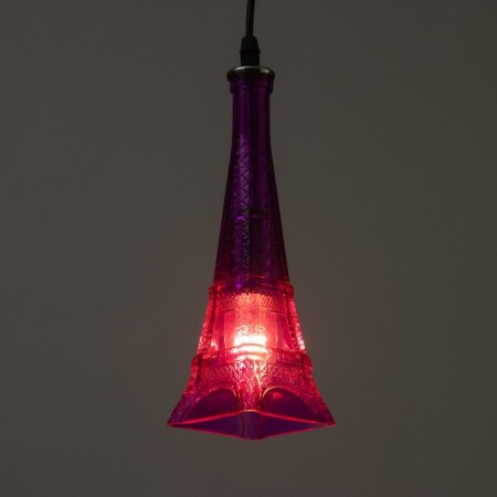 Suspendor “Eiffel” E14 40W Violet 8x8x27-127cm-3