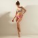 Female women's swimming trunks minku bikini, pink color, size 50