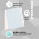 Notebook 12 sheet in the Erichkrause Coverpro Neon Classica, a plastic cover, an offset unit, whiteness is 100%, mint