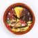 Wall watches, D-28 cm, kitchen, "spaghetti", silent